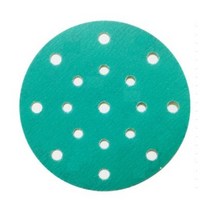 대성연마 6인치17홀(100장) 원형사포 필름벨크로, 80번