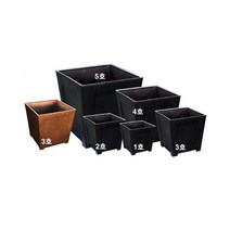 그린포트 도로화분 대형화분 노변정사각화분 4호, 1개