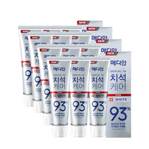 메디안 치석케어 화이트 치약, 120g, 24개