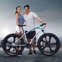 엠티비 바이크 광폭타이어 경량프레임 자전거 26인치, 비앙키 그린24인치7단