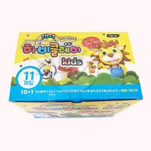 새임 하비클레이 10색 하양1개 11P 치매예방교구 점토공예 클레이피규어