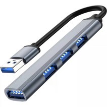 도킹스테이션 외장하드 하드도킹 워크스테이션RYRA 4 포트 확장 도크 USB 3.0 허브 도킹 스테이션 유형 C, 02 Black