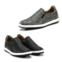 RAD 정품 남성 파이톤 가죽 슬립 로퍼 구두 남자 스니커즈 슬립온 정장화 캐주얼