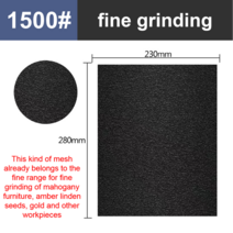 차량용 광택기 무선광택기 폴리싱머신 폴리셔 자동차연마기계 왁싱60-2000 습식 및 건식 이중 사용 사포, 18 1500_01 5 PCS