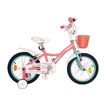옐로우콘 여아용 자전거 스티치 16형, 핑크