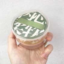 드라이아이스 보관함 컨테이너 냉동보관통 보관함 포함 에어 쿠션 화장품 퍼프 세트 메이크업 스폰지 부드, 09