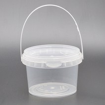 페일용기 400~5L 투명 벌크용기 플라스틱용기 채집 세차통, 10개