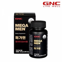 [GNC] 메가맨 멀티비타민 앤 미네랄 (90정) 45일분_(50765), 단품, 단품
