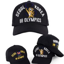 CAP-16000_서울88 올림픽 레터링 볼캡 남자여자 캡모자