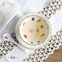 본차이나 커피잔세트 홍차잔세트 영국 북유럽 스타일 쌍화찻잔 명품 믹스 커피잔, E타입