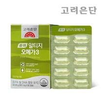 고려은단 고려은단 퓨어 알티지 오메가3 60캡슐 1개, 상세 설명 참조, 단일옵션