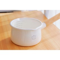범랑냄비 손잡이 다용도 양수 편수 인덕션 법랑 찜 찌개, 1.2L밀크팬