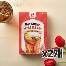 설탕대신 무설탕 애플 아이스티 150g 2개묶음, 단품