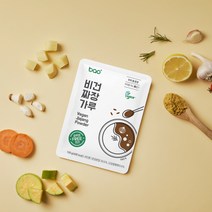 글루텐프리 국산쌀100% 우리가족안심 비건짜장가루 4인분, 100g, 1개