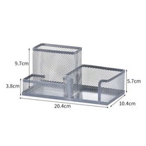다기능 금속 펜 컨테이너 사무실 책상 파티션 스크린 스테이션 배열, [03] C