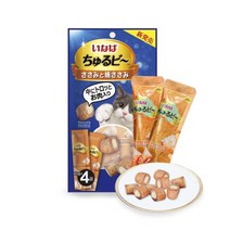 이나바 츄르비 닭가슴살+야끼사사미 10g 4P, 이나바 츄르비 닭가슴살+야끼사