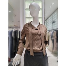 ZOOC 타이 카라 블라우스 Z223MSC002(2031718)