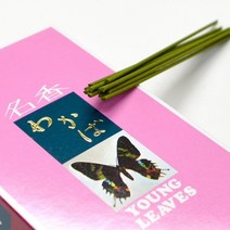 나비향 와까바 와카바 - 장 단소 일본향 미연향 무연향 수입향 기도 명상 냄새제거 사찰향