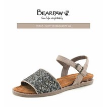 베어파우(BEARPAW) MEEKA 스트랩샌들 K1883030MB-W 아이보리