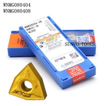 CNC 선반 공구 절단 10PCS WNMG080408 PC9030 KORLOY S32T-DWLNR08/DWLNR08, 09 WNMG080408 HA NC3020