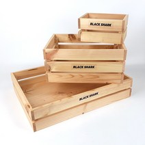 나무 상자 우드 원목 수납 박스 10t8, 23.상자-투시형3단40x38x16cm, 1개