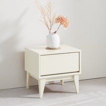 보크 원목 침대 옆 협탁 가습기 선반장, 청록