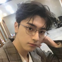 이미지변신 스마트 초경량 안경 라운드 실버 스타일