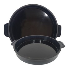 풍년주방 맥반석 주물 닭갈비판 (사이즈 선택) 철판볶음 닭갈비팬 주물철판, 1개, 대형