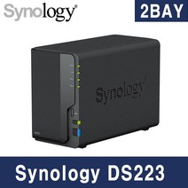 시놀로지 DS223 씨게이트아이언울프 하드 합본, DS223 아이언울프 2TB(1TBx2)