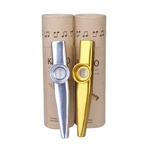 메탈 카주 떨림막 증정 카쥬 입문용 교육용 금속카주, 골드