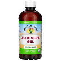 릴리 오브 더 데저트 알로에 베라 젤라틴 이너 필러 32 fl oz (946 ml), One Color_One Size, 1
