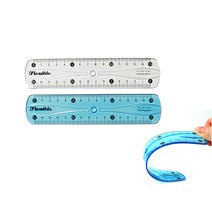 아이비스 1000 구부러지는 자15cm, 랜덤 발송, 10개입