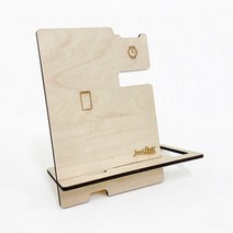 다용도 배스우드 받침대, 닐스샵_ 다용도 배스우드 받침대 배스우드 노트북폰거치대, -이상품선택-