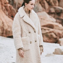 [나루강]Eco Fur Coat 에코 퍼 코트
