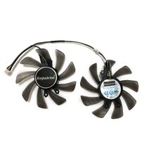 컴퓨터 GALAX GTX760/770/780/780Ti/970 비디오 카드 냉각 2 개/몫 T129215SU GA92O2H 그래픽 팬 4Pin VGA 쿨러