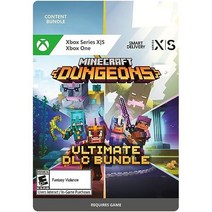 XBOX게임패스 XBOX게임 Minecraft Dungeons: Ultimate DLC 번들 – Xbox 디지털 코드 135636, Xbox [디지털 코드], 궁극의 DLC 번들, 1개