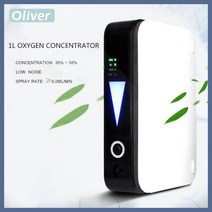 산소발생기 Oliver-1L 휴대용 산소 집중 장치 차량 전원 공급 다중 사양 플러그에 적합, 한개옵션0