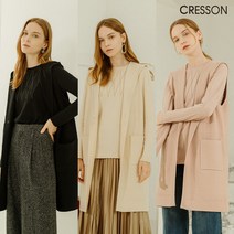 CRESSON 21FW 크레송 클래식 니트 셋업 2종