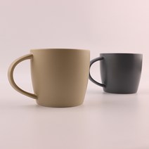 웰진 파스텔 머그컵(일자형), 그레이