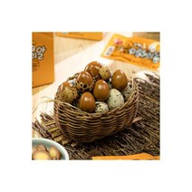 (에코팜) 금메추리 훈제 메추리알 구운계란 10팩 50구(12400원 10%쿠폰가) 개별포장 해섭인증, (에코팜) 금메추리 훈제 메추리
