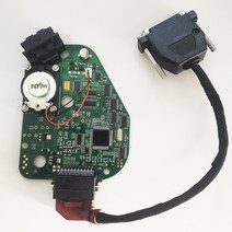 A-UDI C6 Q7 A6 스티어링 칼럼 모듈 J518 ELV 에뮬레이터 (VVDI 전용 프로그래밍 케이블 포함), board and cable