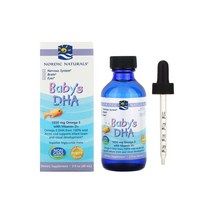 노르딕 베이비 DHA 오메가3 비타민D 아기 D3 비타민A 액상 1050mg 60ml, 1개, 기본