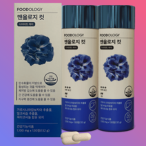 푸드올로지 맨올로지 컷 파란통 다이어트 보조제 120정 x2통