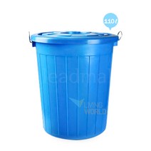 리빙월드 만능용기 110L /파란통 대형플라스틱통
