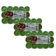 이케아 향초(38mm) 신리그 사과와배 30입 3개