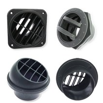 무시동히터 부품 온풍관 헤드 송풍구 42mm 60mm 캠핑카 차박 트럭 화물차 난방 부품 베바스토 에버스패커 히터호환, 60 mm 원형 돌출형