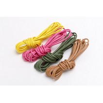 짱패브릭 (5마) NEW) 3mm 오시도리면끈-13 color, 카멜, 1개