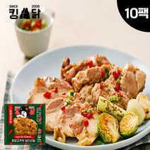 킹닭 청양고추맛 닭다리살 100g x 10팩 통닭다리살 통다리살 닭다리 순살