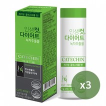 조율체 인생컷다이어트 카테킨 녹차추출물 350mg X 60정 X 3박스_유통기한 임박제품 : 2023년 6월 28일, 3개, 카테킨 녹차추출물 350mg X 60정 X 3박스