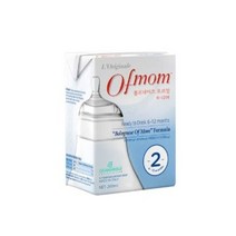 오브맘 액상분유 2단계(6~12개월) 200ml, 1개입, 50개